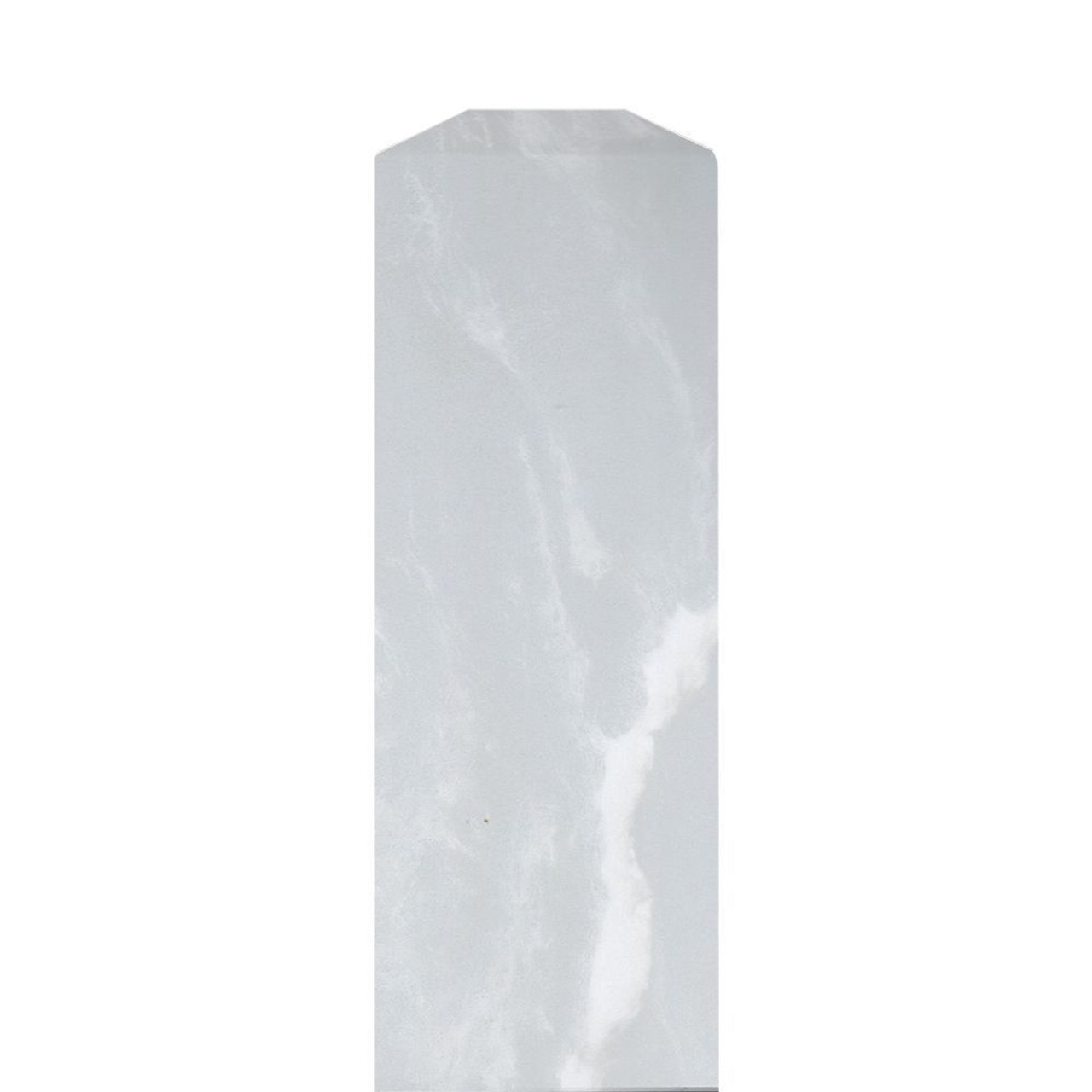 Transolid SFIM722-50V Saramar .25-in x 1-in x 72-in Flat Inside Corner Molding, Lunar Velvet