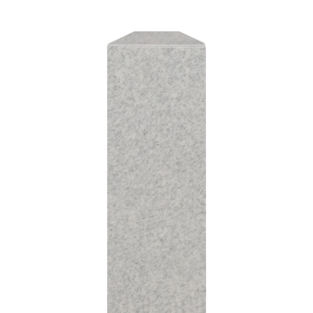 Transolid SFIM722-27V Saramar .25-in x 1-in x 72-in Flat Inside Corner Molding, Grey Beach Velvet