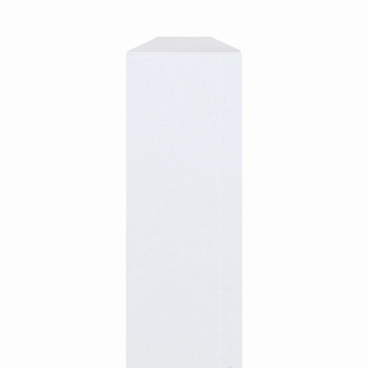 Transolid SFIM722-21V Saramar .25-in x 1-in x 72-in Flat Inside Corner Molding, White Velvet