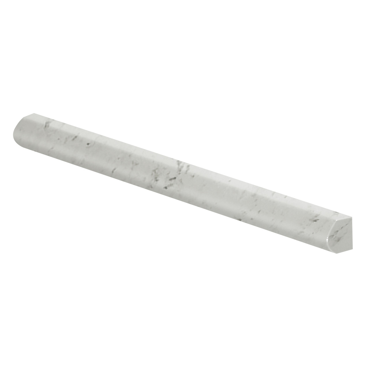 Transolid PTK6036-47 Saramar .5-in x .5-in x .25-in Pencil Trim Kit, White Venito