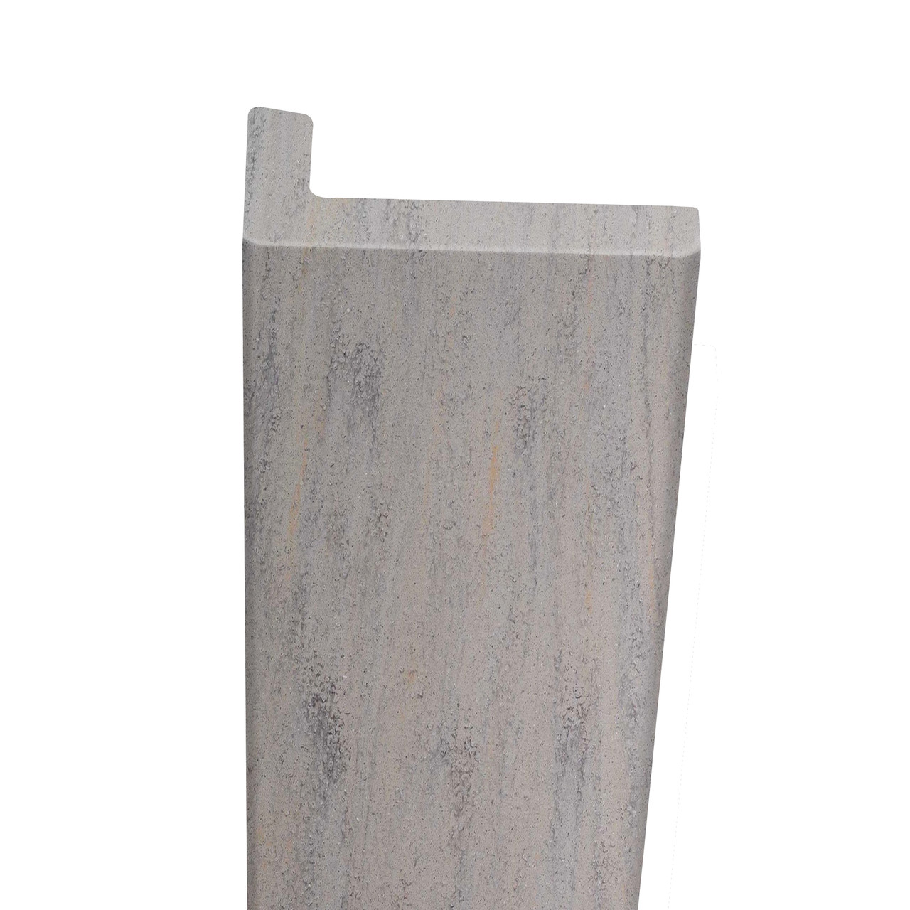 Transolid OTTK962-185 Lusso 1-in x 2-in x 96-in Over-Tile Trim, Creme Carmel
