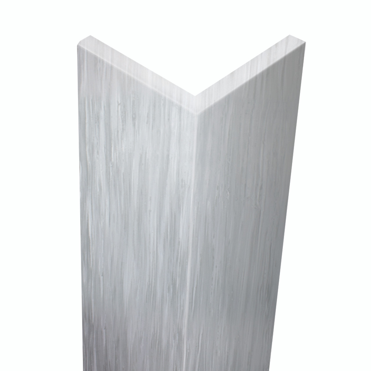 Transolid OCT962-186 Lusso 1.87-in x 1.87-in x 96-in Outside Corner Trim, Glacier Grey