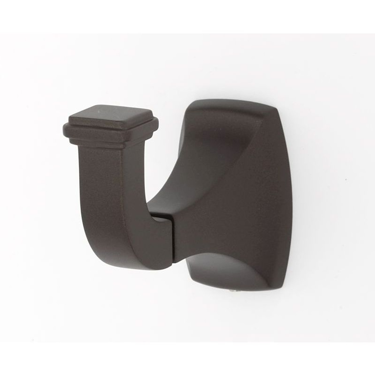 Alno Cube A6580-CHBRZ Modern Robe Hook in Chocolate Bronze