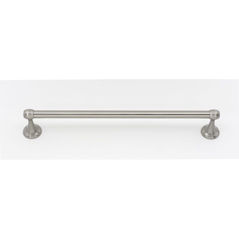 Alno Royale A6620-18-SN Towel Bar Transitional in Satin Nickel