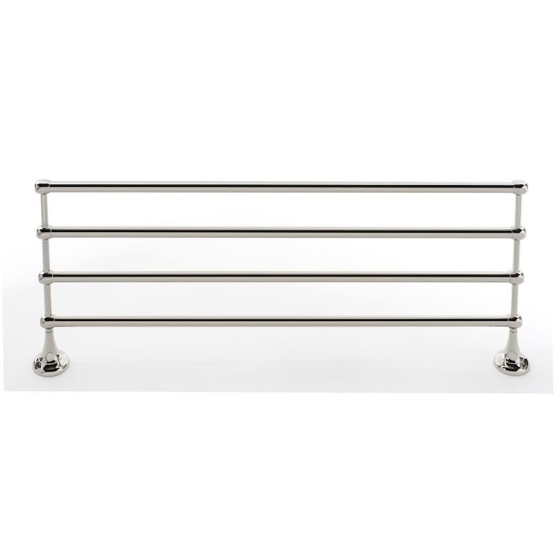 Alno Royale A6626-24-PN Towel Rack Transitional in Polished Nickel
