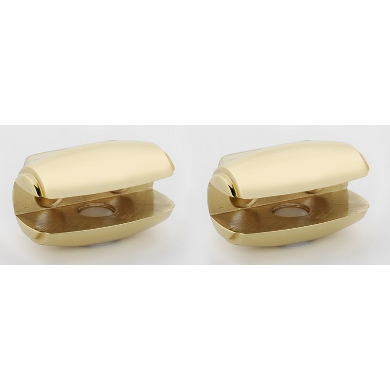 Shelf Brackets Transitional 1-5/8-in in Polished Brass