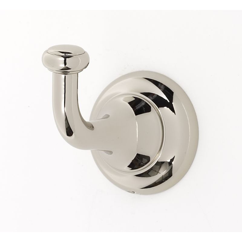 Alno Royale A6680-PN Robe Hook Transitional in Polished Nickel