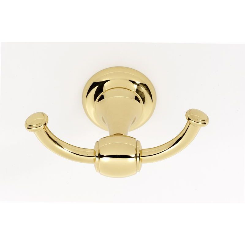 Alno Royale A6684-PB Robe Hook Transitional in Polished Brass