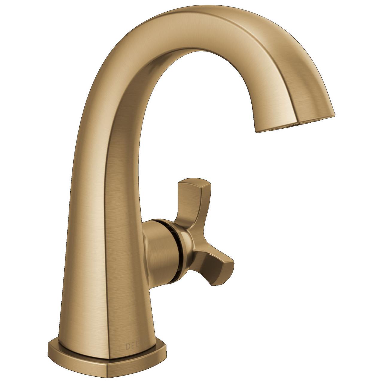 Delta 5776-CZ-PR-MPU-DST Stryke 6.56-in x 6.00-in x 6.88-in Single Handle Bathroom Faucet, Lumicoat Champagne Bronze