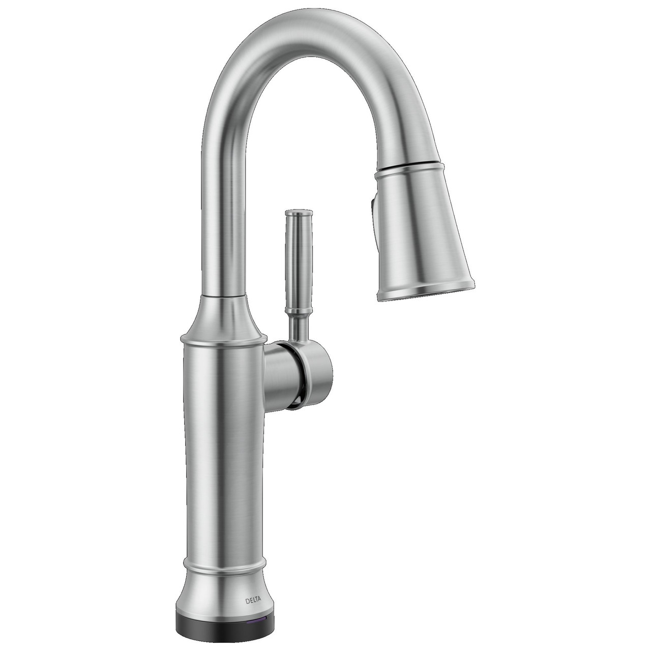 9984TL-AR-PR-DST Renaldi 8.81-in x 2.81-in x 15.00-in Touch2O Bar and Prep Faucet with Touchless Technology, Lumicoat Arctic Stainless