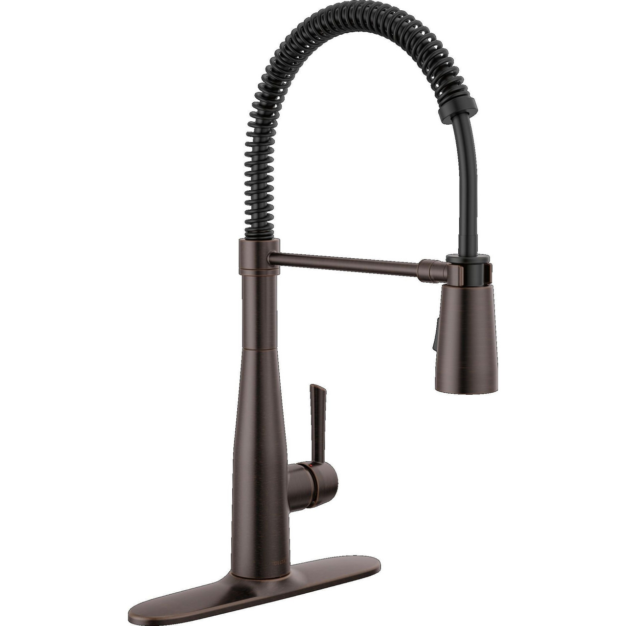 9613-RB-DST Essa 11.50-in x 4.13-in x 19.38-in Single-Handle Pull-Down Spring Kitchen Faucet, Venetian Bronze