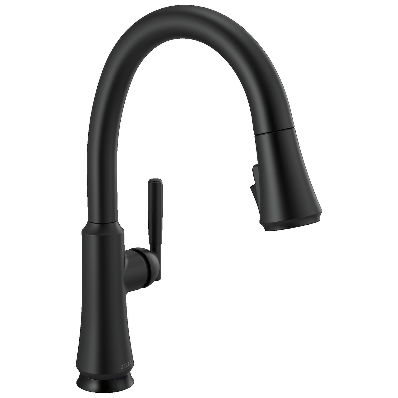 9179TL-BL-DST Coranto 11.56-in x 10.75-in x 15.63-in Touch2O Kitchen Faucet with Touchless Technology, Matte Black