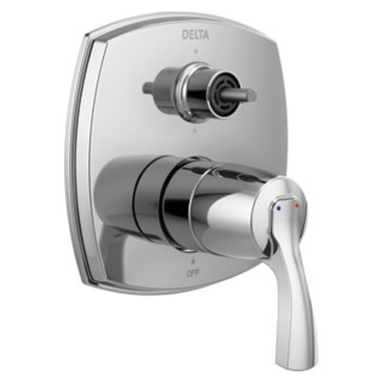 T24976-LHP Stryke 14 Series Integrated Diverter Trim with Six Function Diverter Less Diverter Handle, Chrome