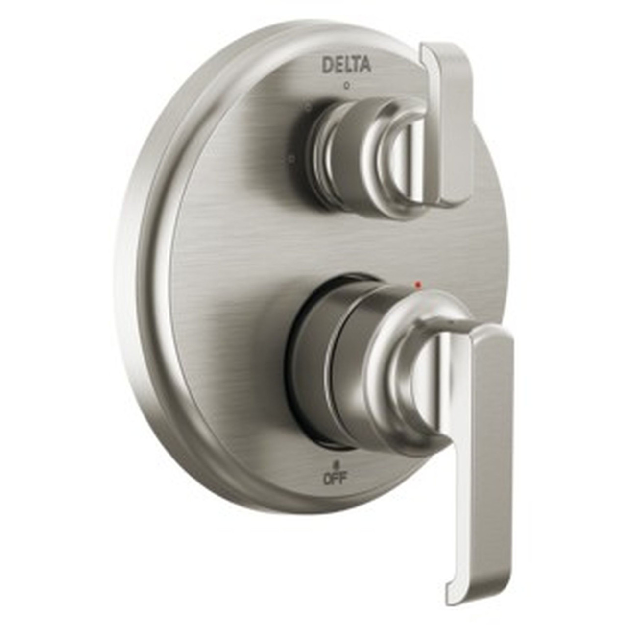 T24889-SS-PR Tetra 14 Series Integrated Diverter Trim with 3-Setting, Lumicoat Stainless