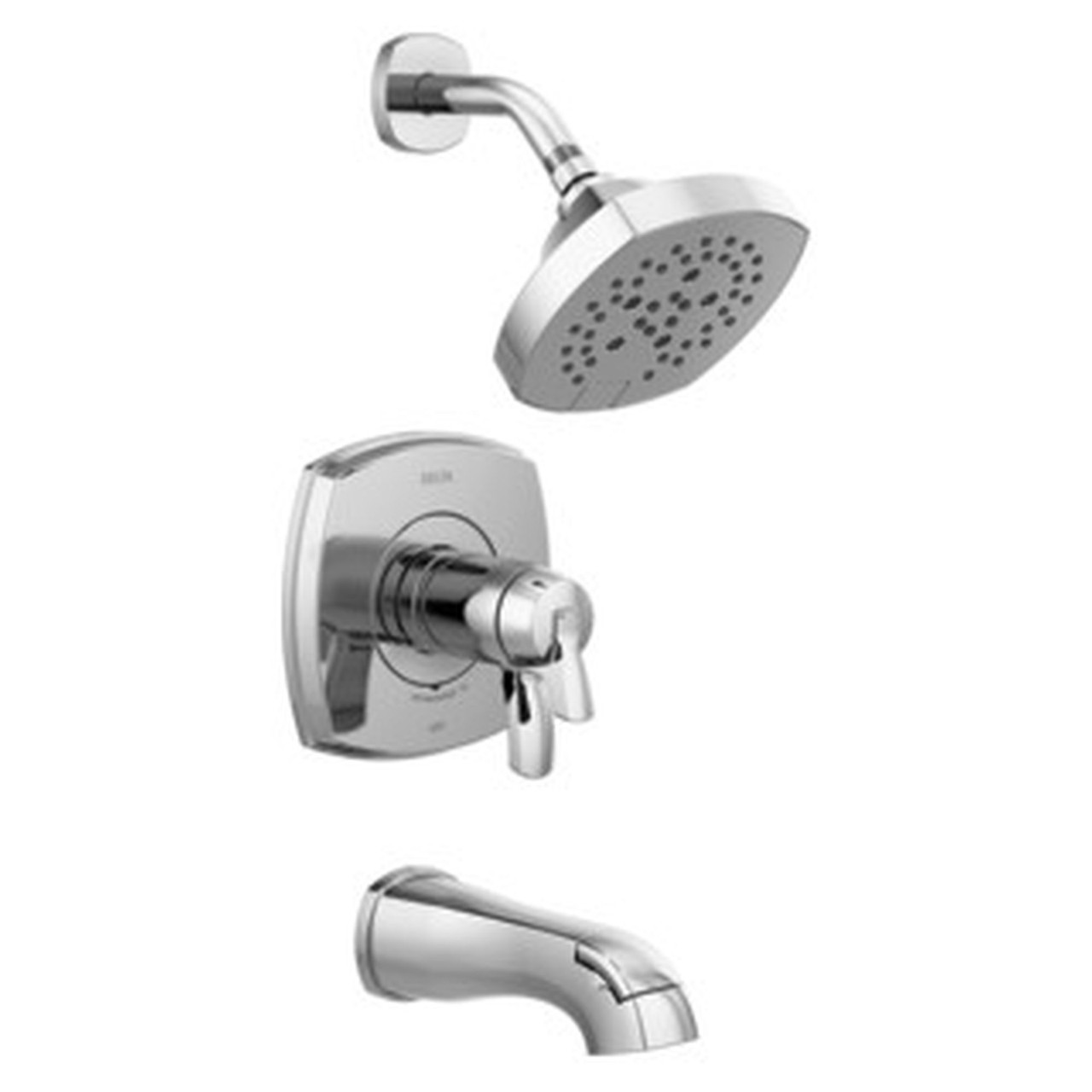 T17T476 Stryke 17 Thermostatic Tub and Shower Only, Chrome