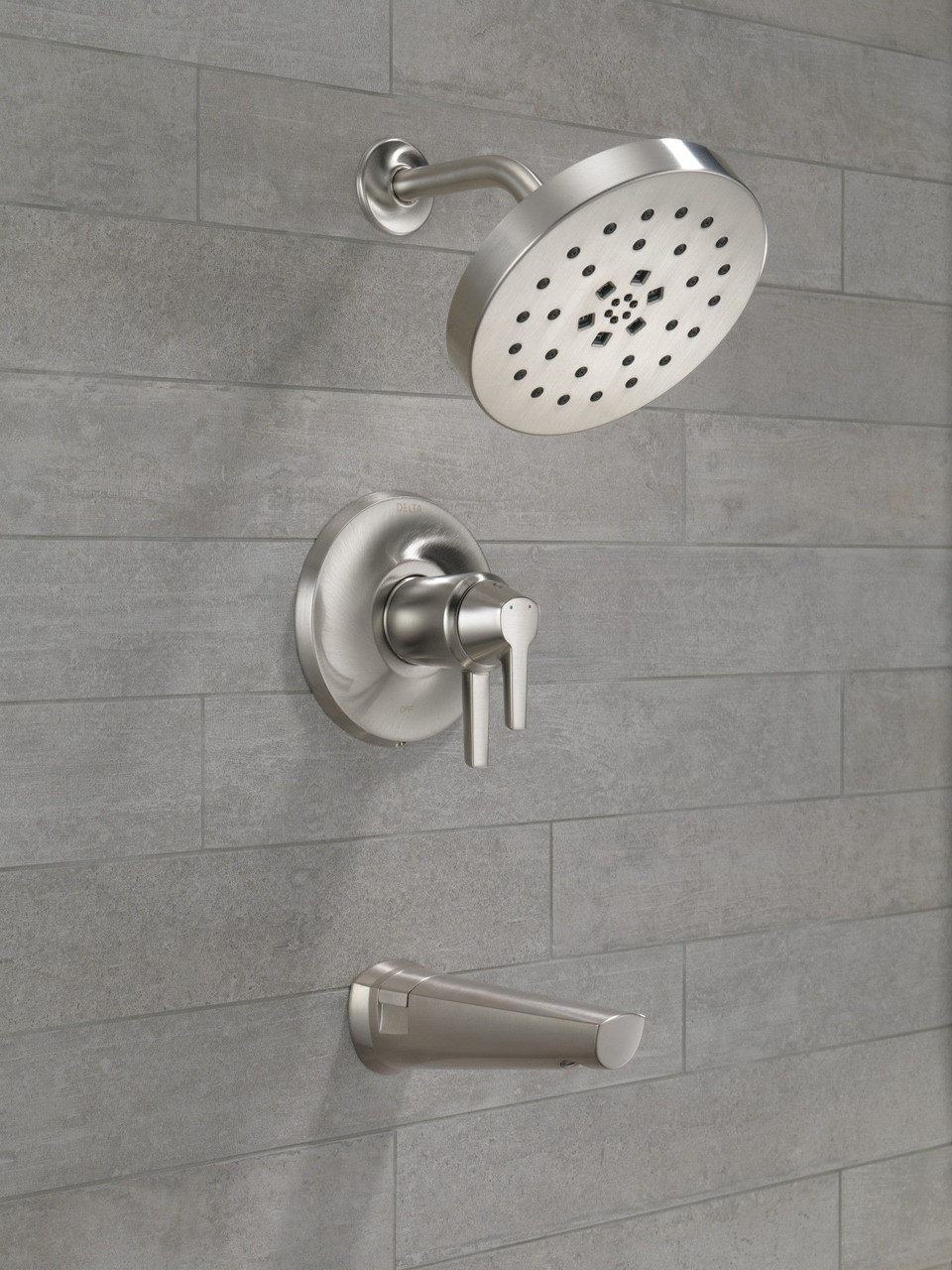 T17T471-SS-PR Galeon 17T S Tub Shower Trim with UltraSoak, Lumicoat Stainless