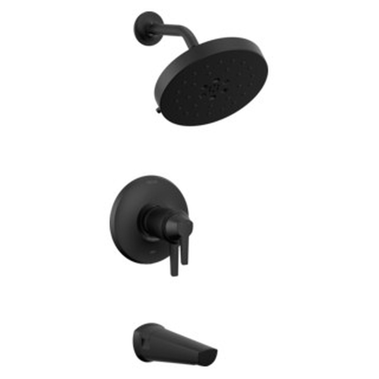 T17T471-BL Galeon 17T S Tub Shower Trim with UltraSoak, Matte Black