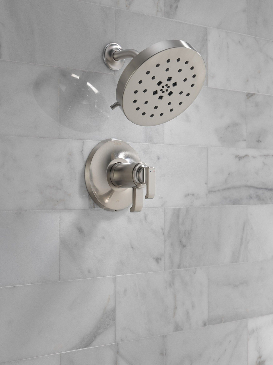 T17T289-SS-PR Tetra 17T Series Shower Trim, Lumicoat Stainless