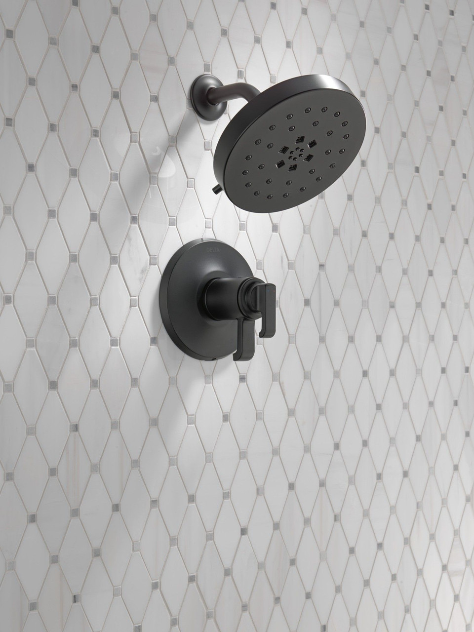 T17T289-BL Tetra 17T Series Shower Trim, Matte Black