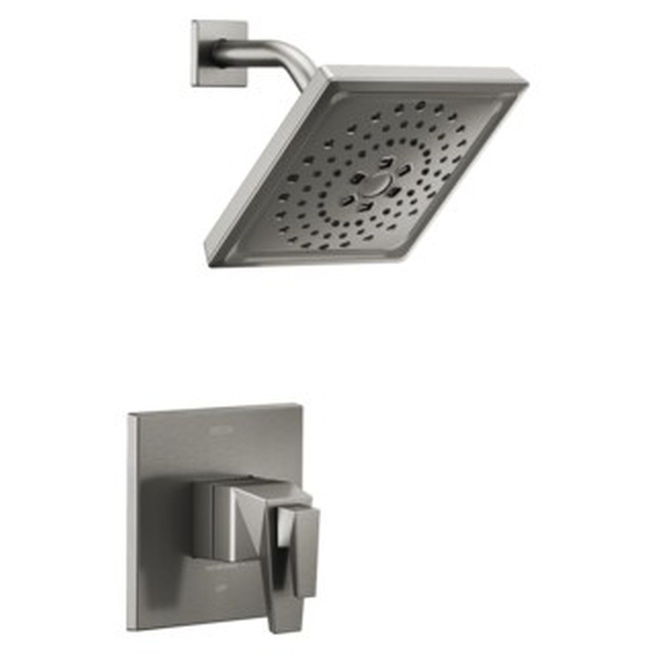 T17T243-KS-PR Trillian TempAssure 17T Series Shower Trim, Lumicoat Black Stainless