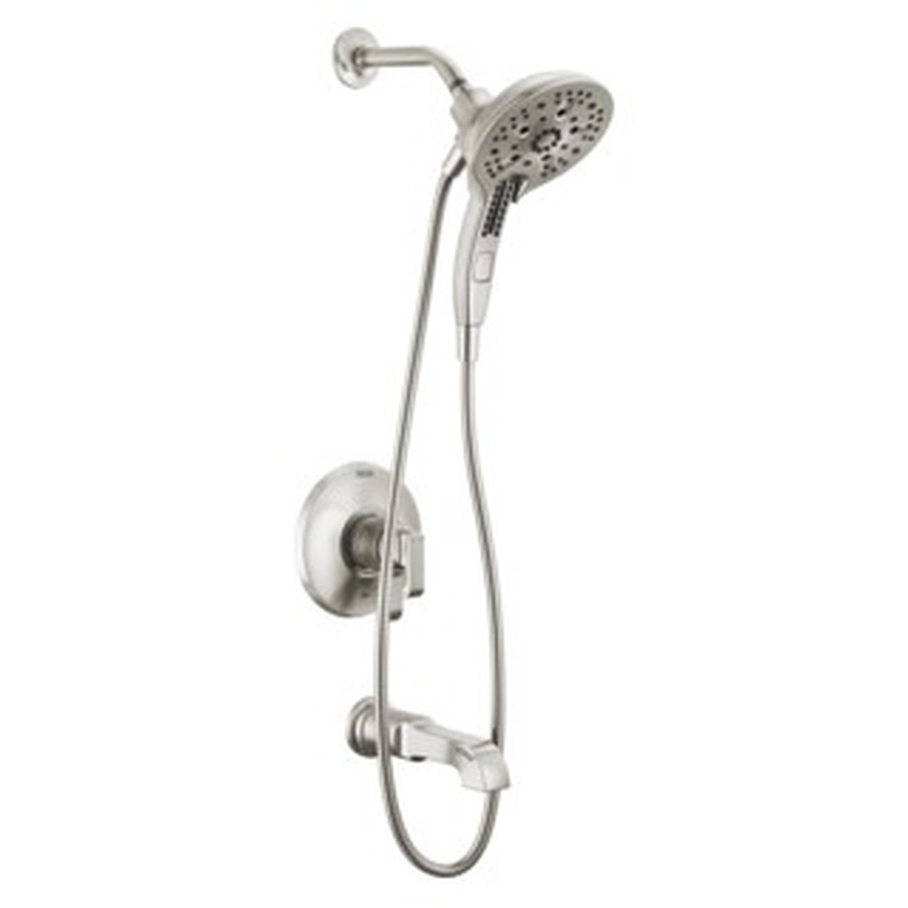 T17489-SS-PR Tetra 17 Series Tub Shower Trim, Lumicoat Stainless
