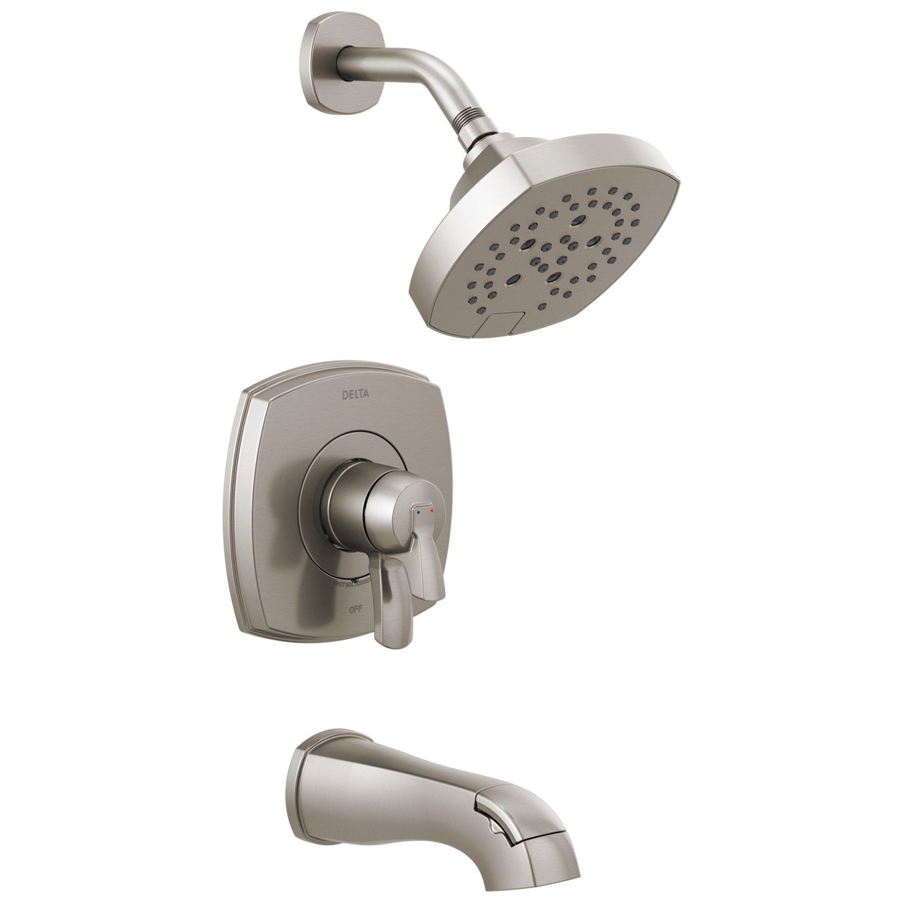T17476-SS Stryke 17 Series Tub and Shower Only, Stainless