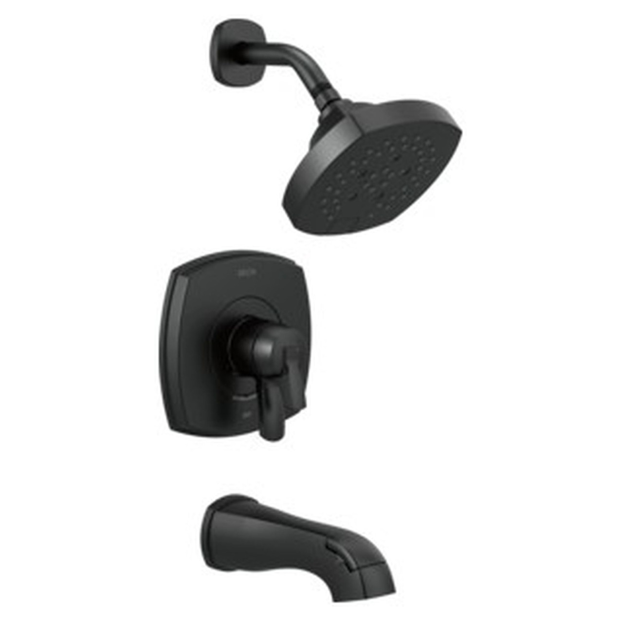 T17476-BL Stryke 17 Series Tub and Shower Only, Matte Black