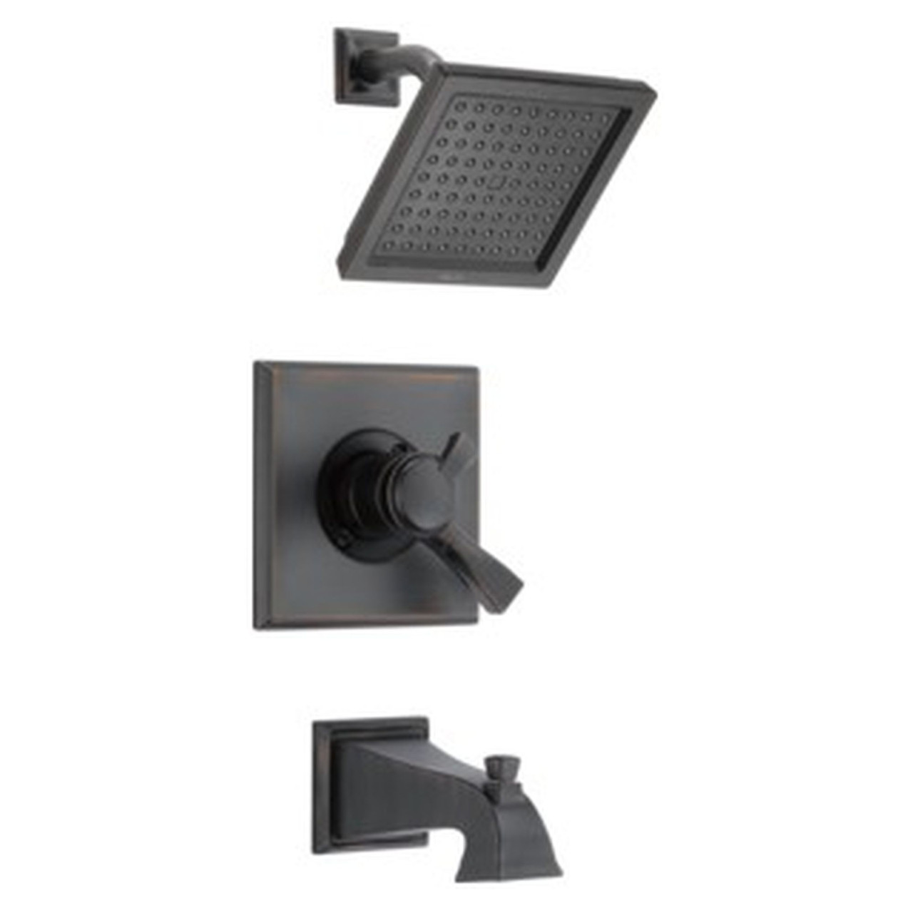 T17451-RB-WE Dryden Monitor 17 Series Tub & Shower Trim, Venetian Bronze