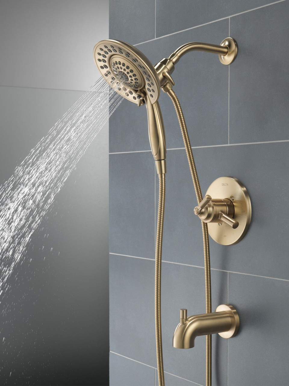 T17435-CZ-I SAYLOR Monitor 17 Series Tub & Shower Trim with In2ition, Champagne Bronze