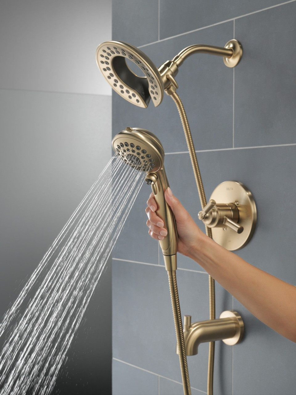 T17435-CZ-I SAYLOR Monitor 17 Series Tub & Shower Trim with In2ition, Champagne Bronze