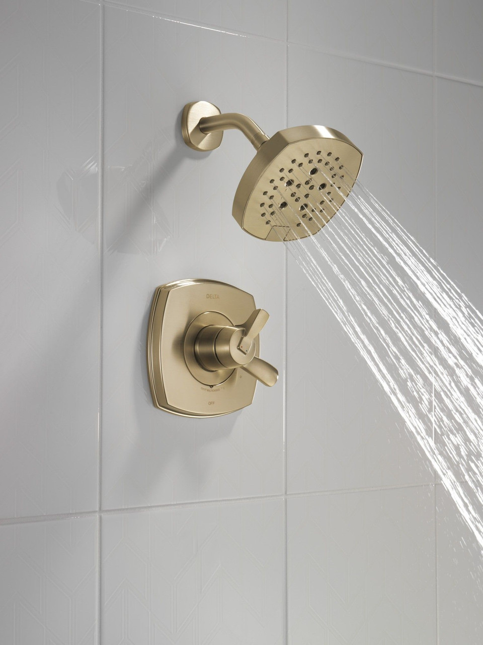 T17276-CZ Stryke 17 Series Shower Only, Champagne Bronze