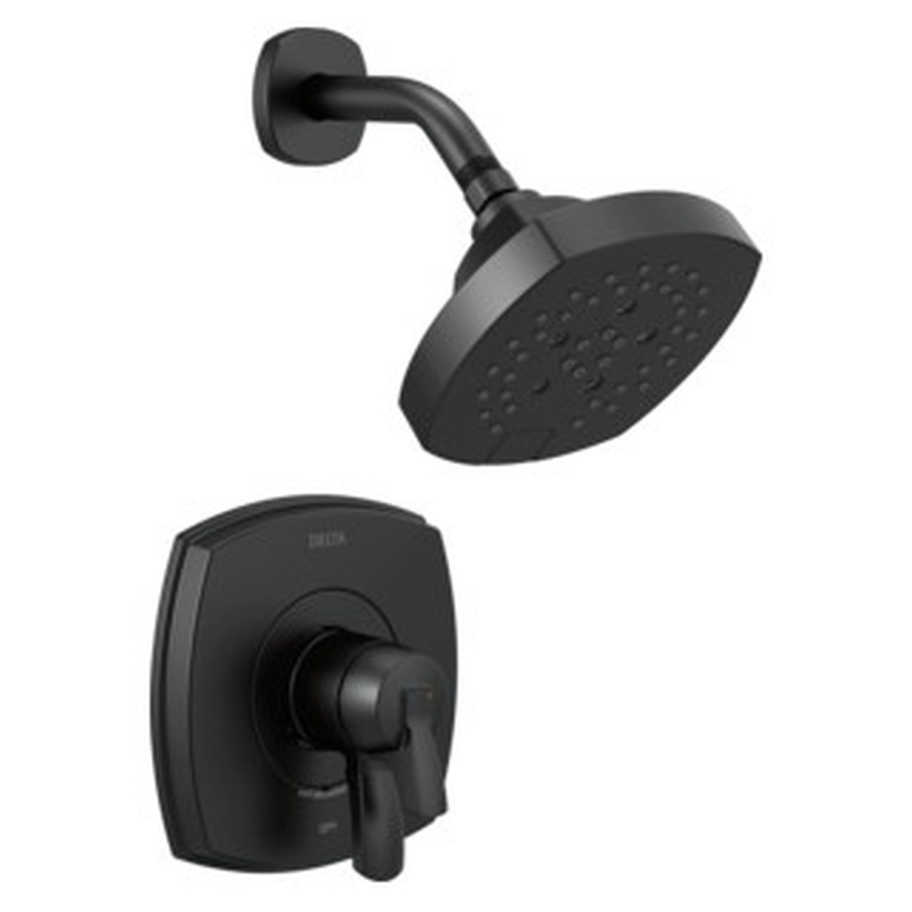 T17276-BL Stryke 17 Series Shower Only, Matte Black