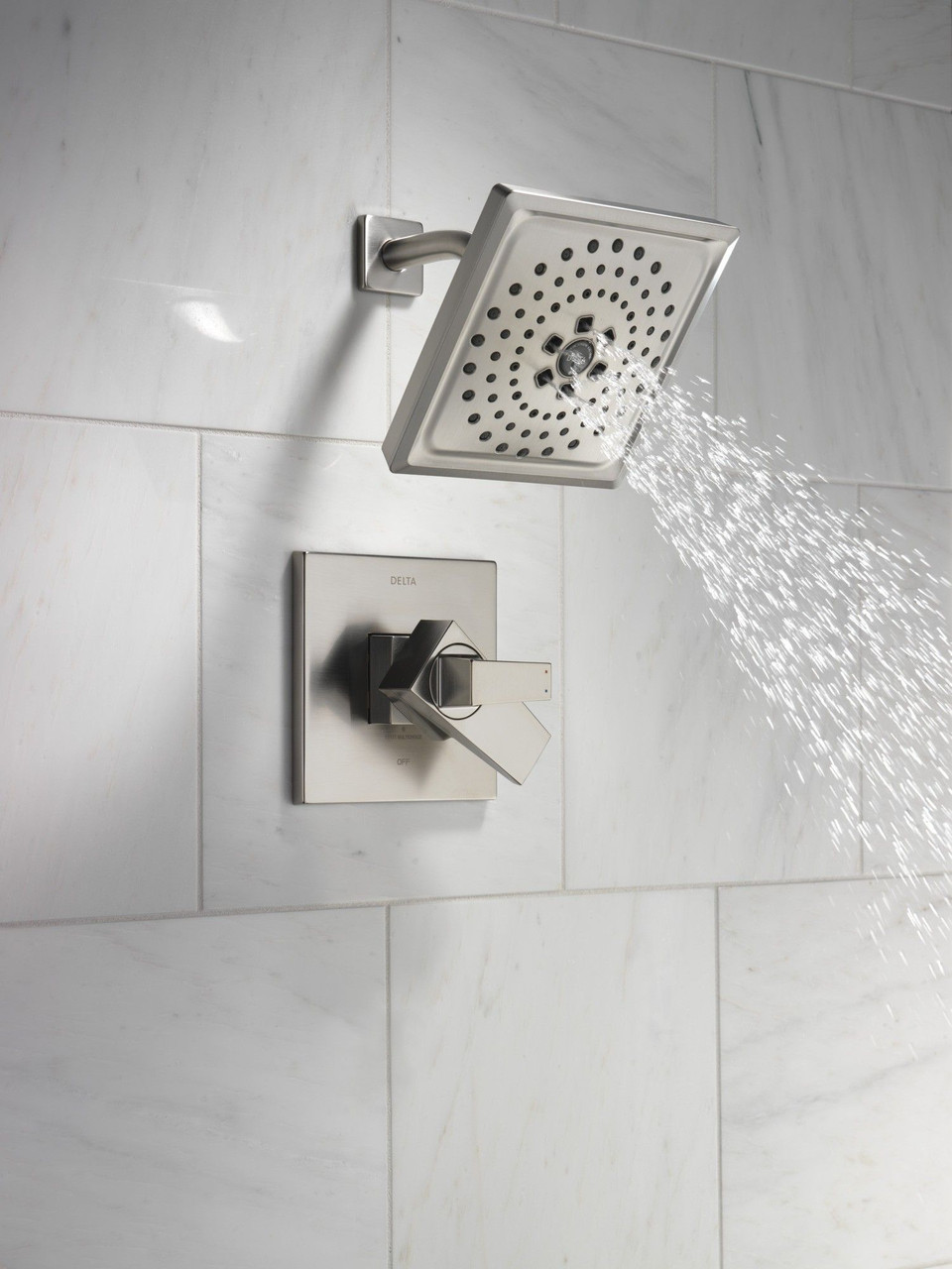 T17243-SS-PR Trillian 17 Series H2Okinetic Shower Only Trim, Lumicoat Stainless