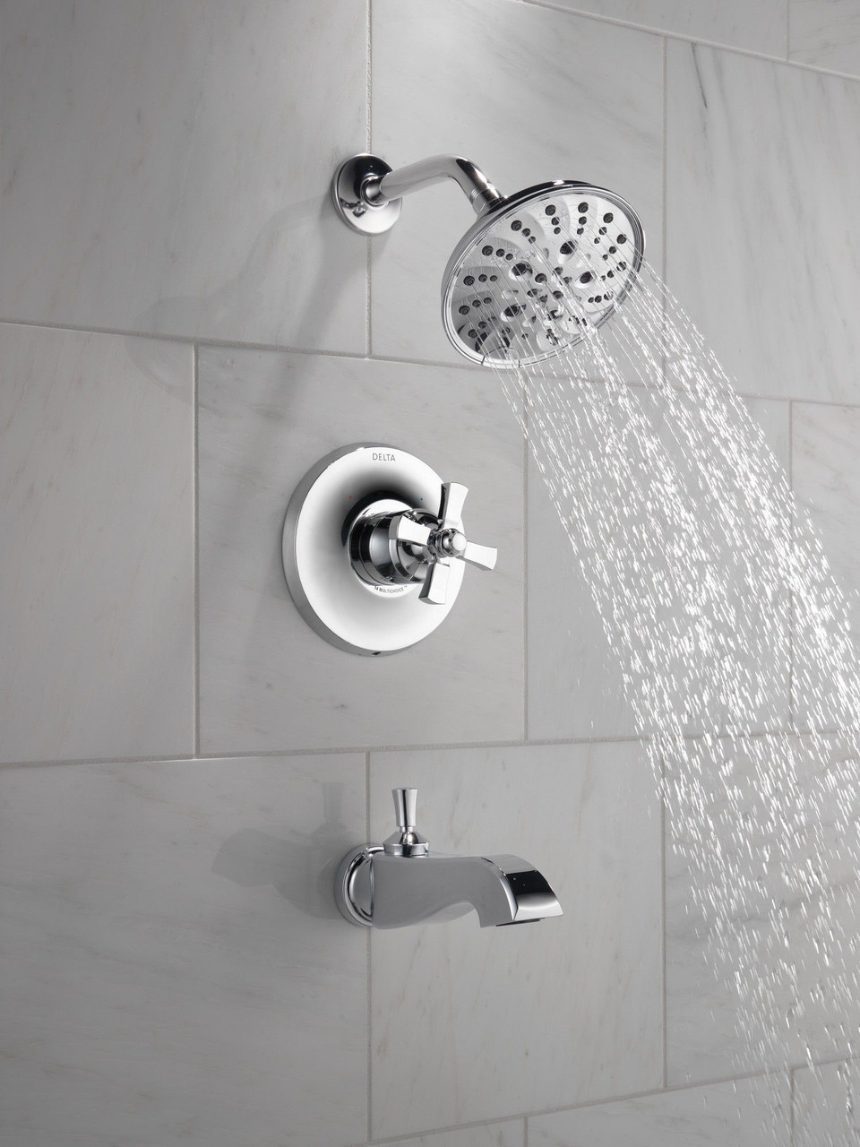 T14456-LHP Dorval Monitor 14 Series Shower Trim Less Handle, Chrome