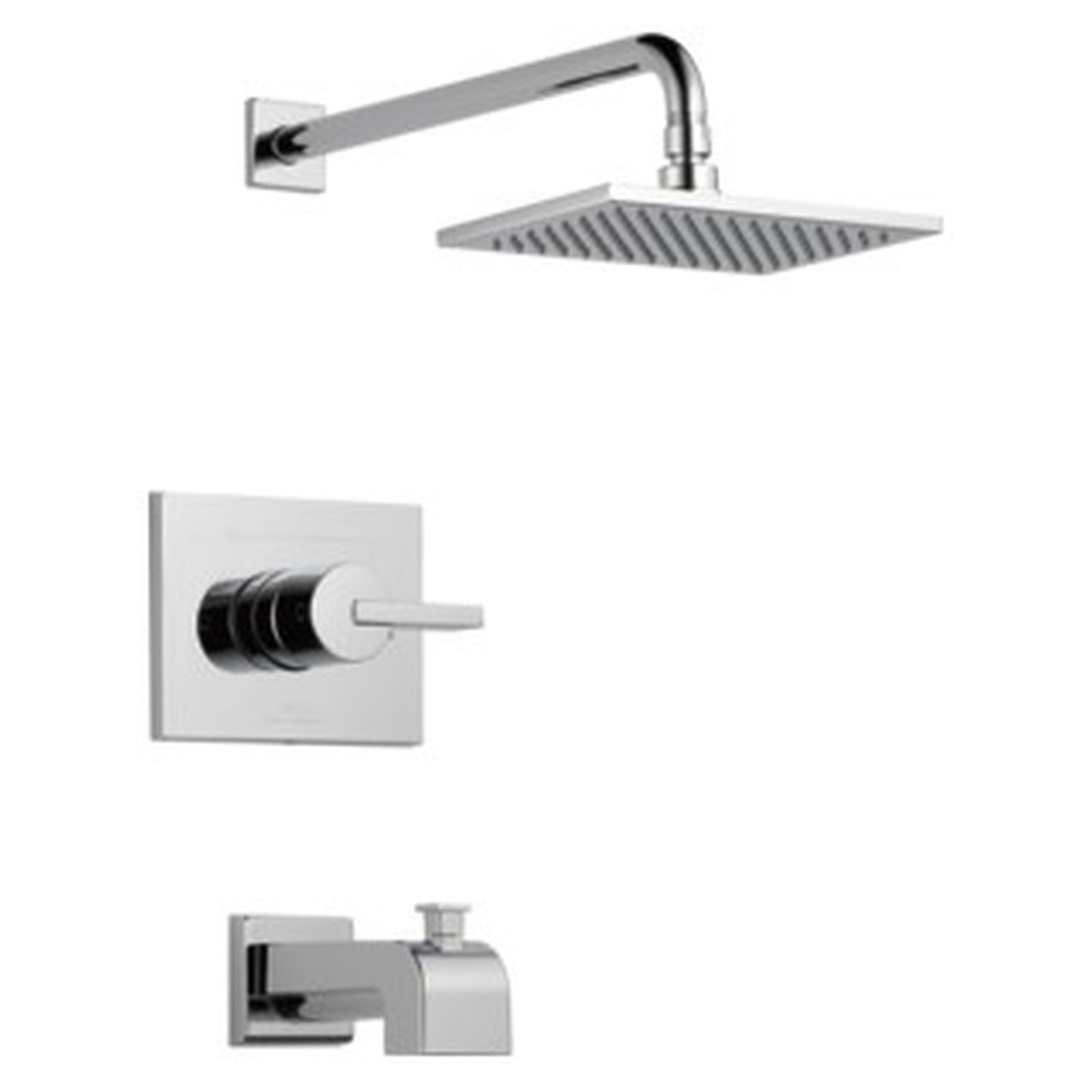 T14453-WE Vero Monitor 14 Series Tub & Shower Trim, Chrome