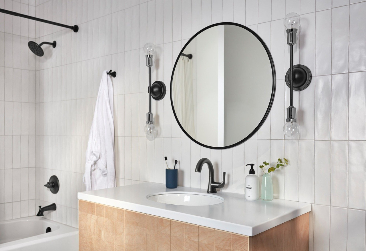 T14433-BL Kayra Monitor 14 Series Tub & Shower Trim, Matte Black