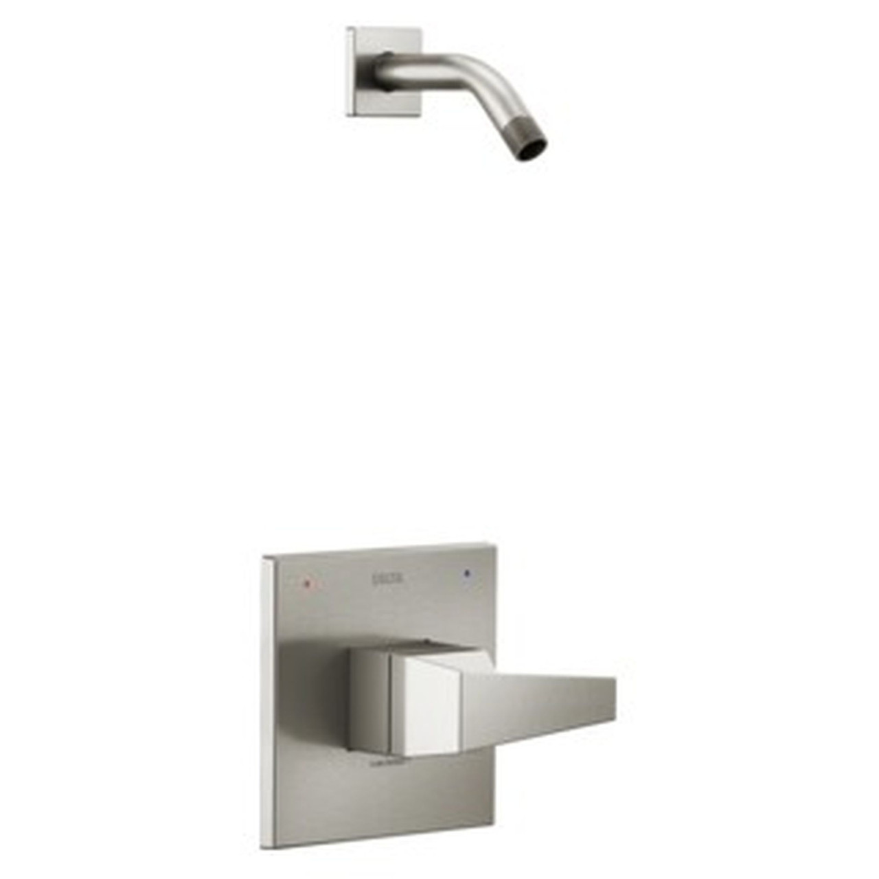 T14243-SS-PR-LHD Trillian 14Series Shower Only LHD, Lumicoat Stainless
