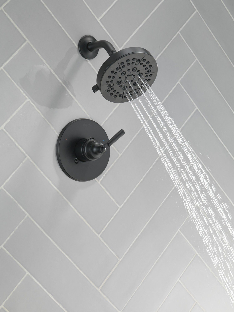 T14235-BL SAYLOR Monitor 14 Series Shower Trim, Matte Black