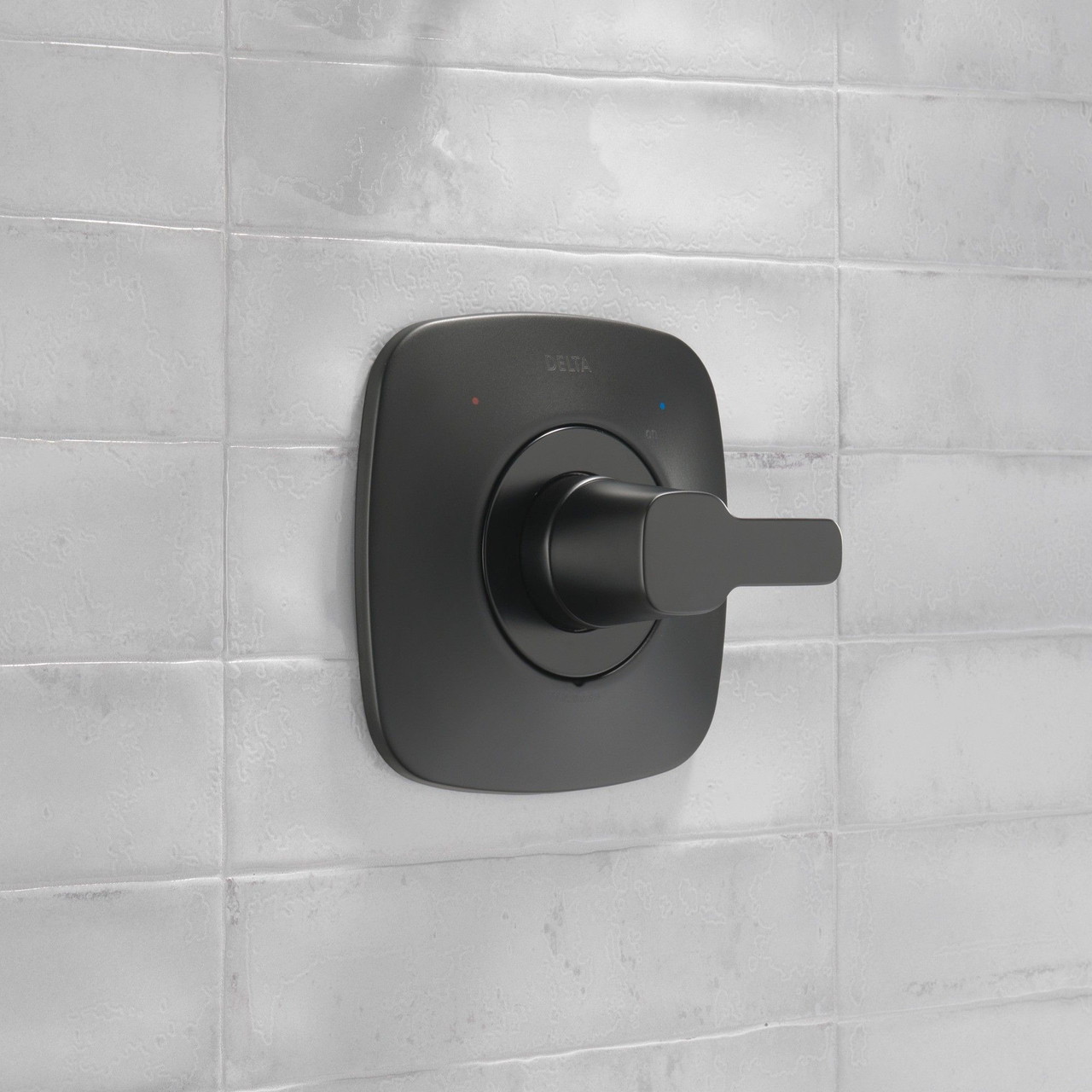 T140339-BL-PP Modern Monitor 14 Series Valve Only Trim, Matte Black