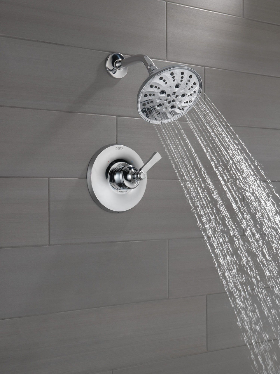 H566 Dorval Handle 1L Volume FM Tub Filler 14S, Chrome