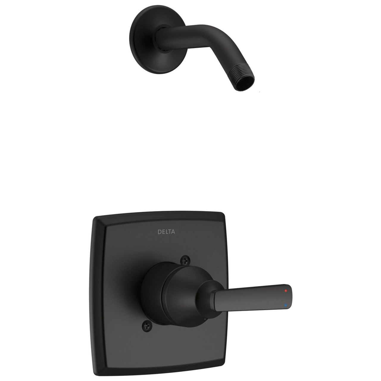 T14264-BLLHD Ashlyn Monitor 14 Series Shower Trim Less Head, Matte Black