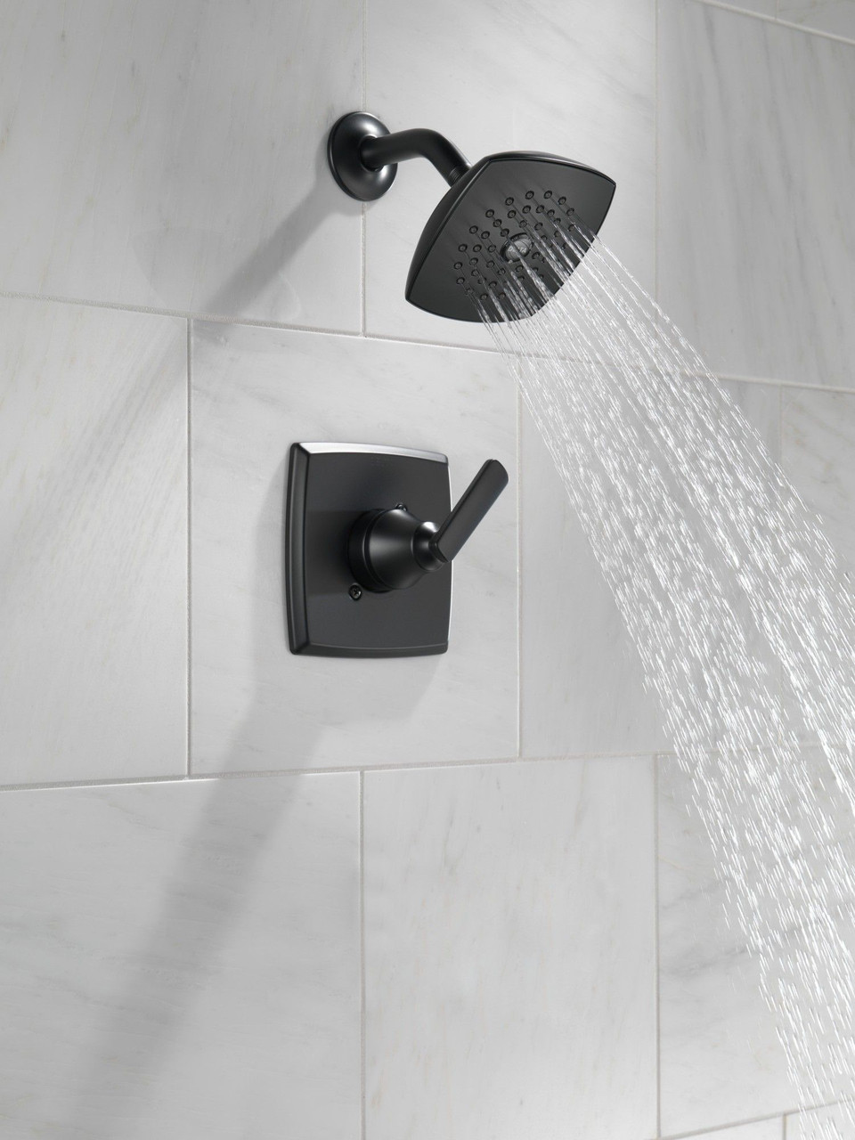 T14264-BL Ashlyn Monitor 14 Series Shower Trim, Matte Black