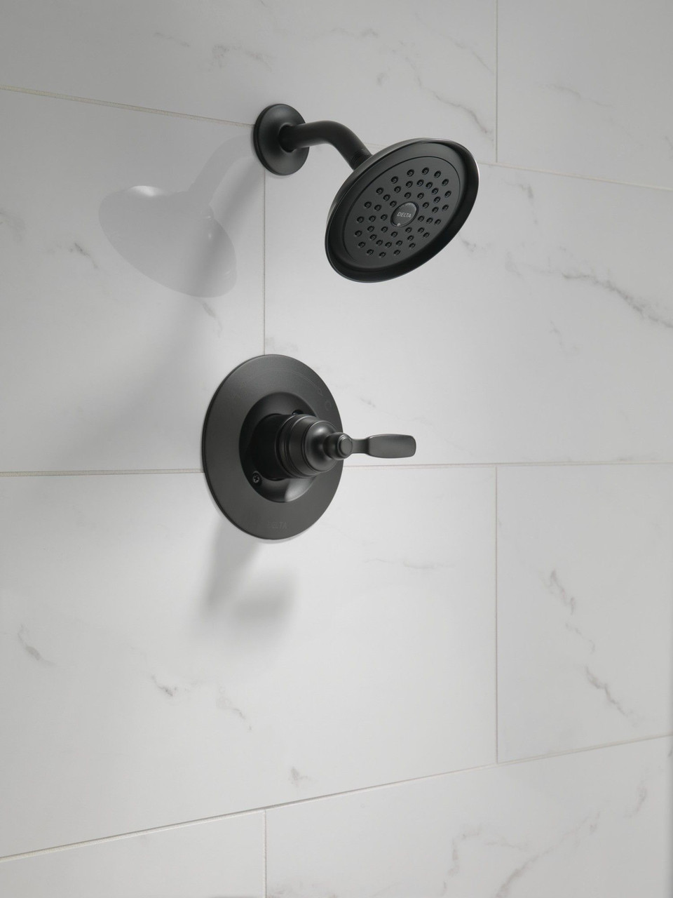 T14232-BL Woodhurst Shower Trim, Matte Black