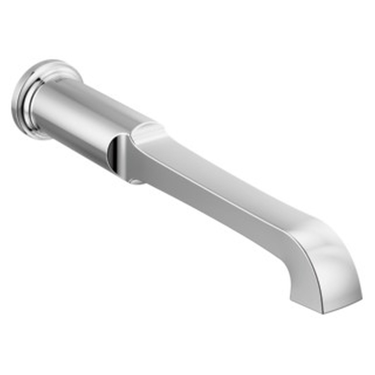 T5789-PR-LHP-WL Tetra Delta Tetra Wall Mount Tub Filler Trim, Lumicoat Chrome