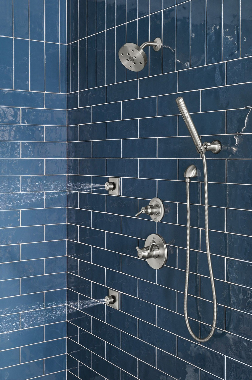 T50210-SS-PR Other HydraChoice Square Body Spray Trim, Lumicoat Stainless