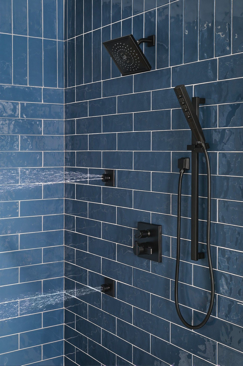 SH5002-BL Other HydraChoice Body Spray H2Okinetic Invigorating Spray Head, Matte Black