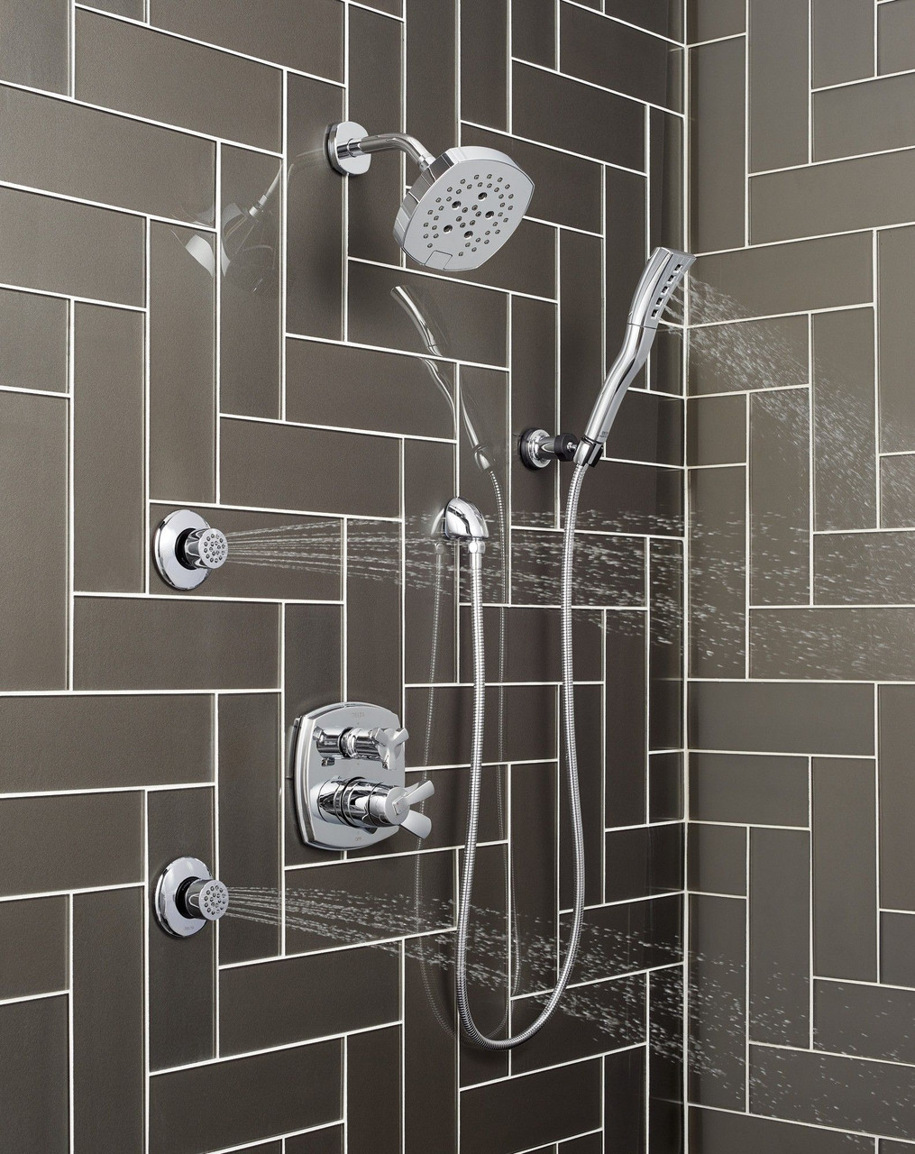 H560 Stryke Integrated Diverter Helo, Chrome