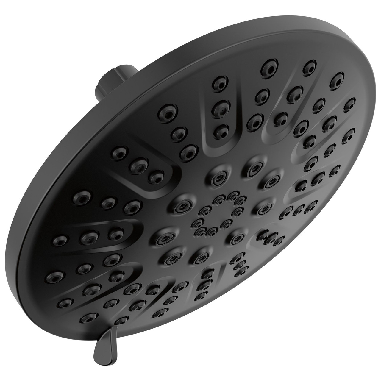 75617BL Universal Showering Components 4 Setting Shower Head, Matte Black