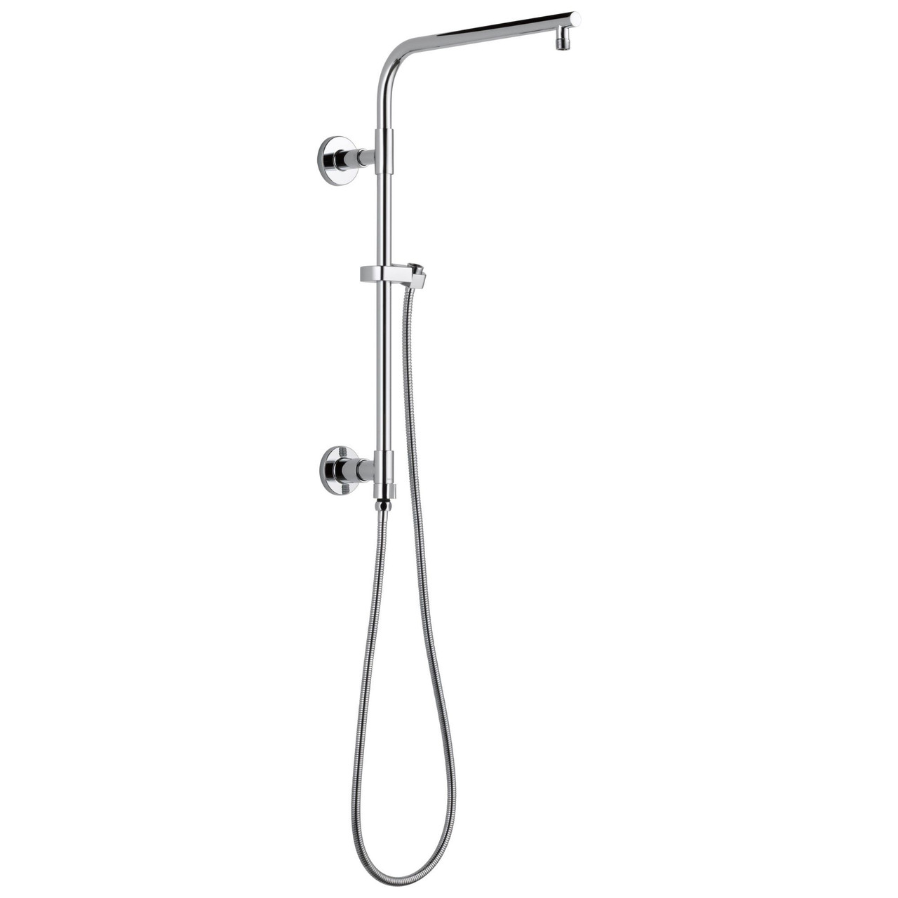 58810-PR Universal Showering Components Emerge 18" Round Shower Column, Lumicoat Chrome