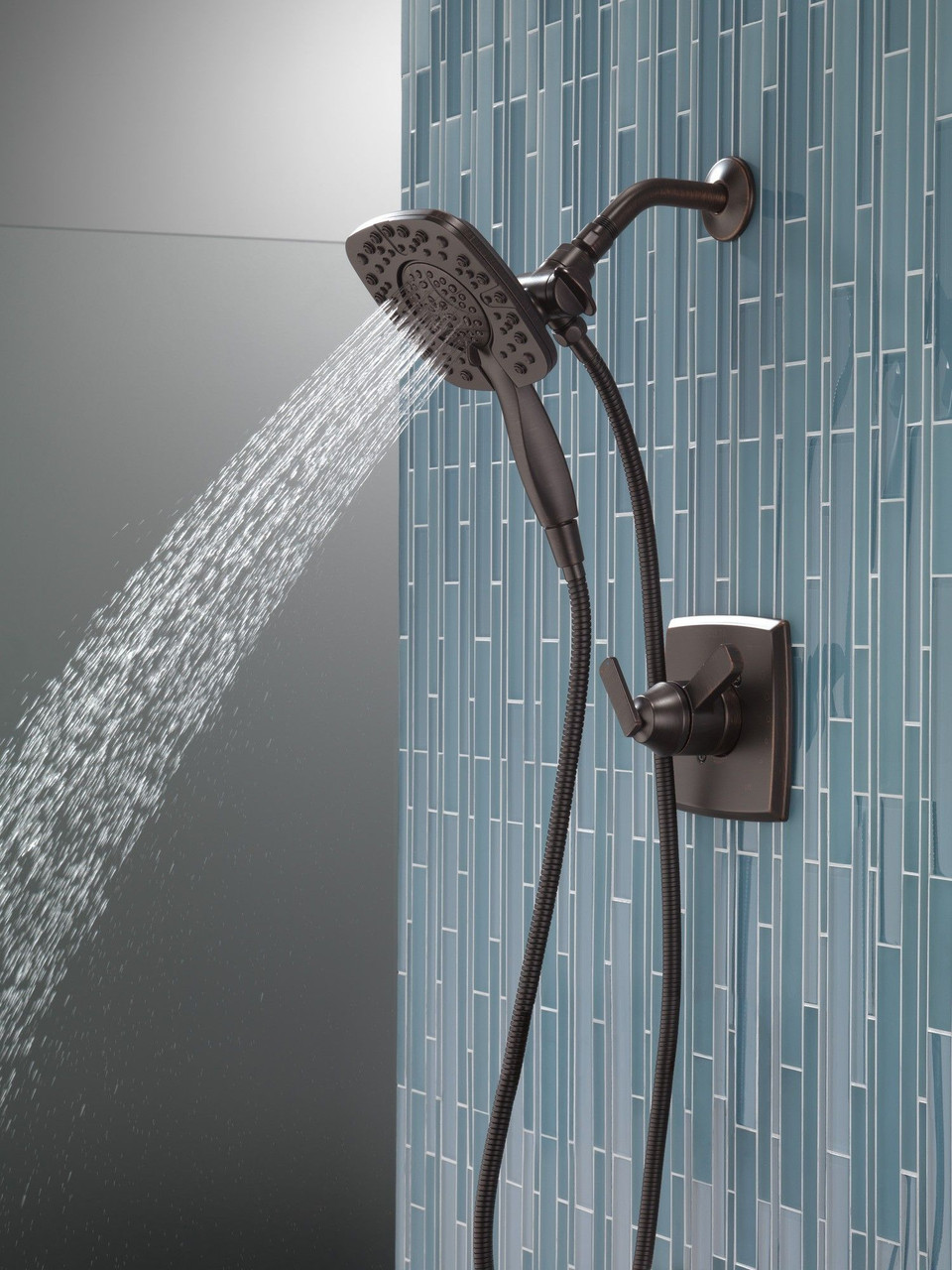 Delta 58498-RB Universal Showering Components In2ition HSSH 1.75 GPM 4-Setting, Venetian Bronze